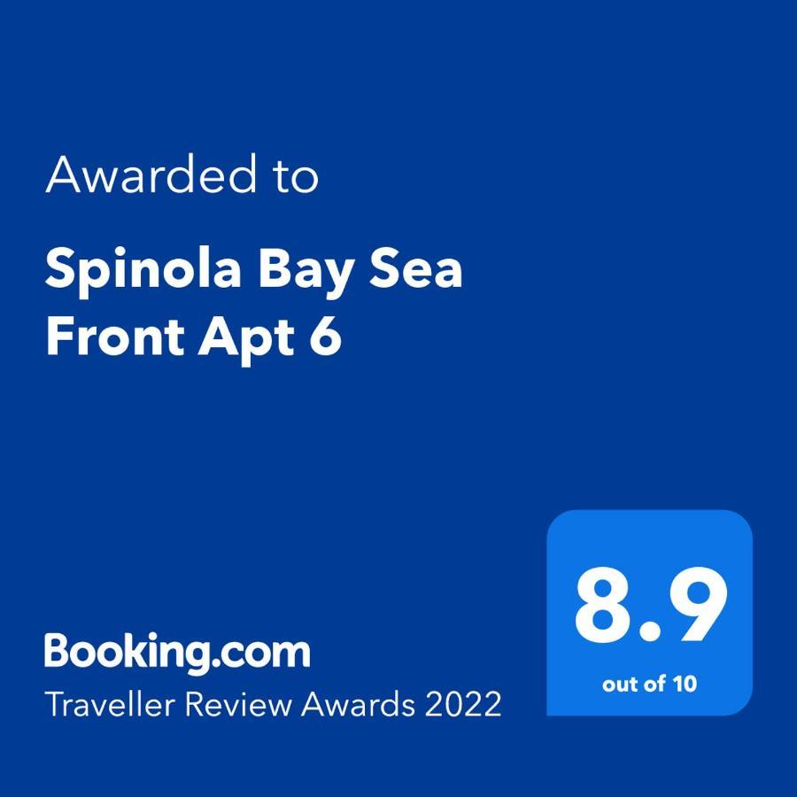 Spinola Bay Sea Front Apt 6 Saint Julian's Екстер'єр фото